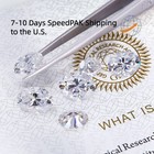 Oval Cut 0 1-5ct D Color Vvs1 Gra 1-5pcs Loose Moissanite Factory Directly Sale