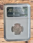 Rareah709-713 Silver Ilkhanid Dirham Uljaytu Type B Ngc-ms61  Medieval Coin-2