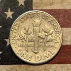 1961 D Roosevelt Dime 90  Silver   free Shipping  