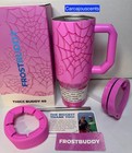 Frostbuddy Halloween Pink Widow  Thicc Buddy 40 Oz  Glows In Dark New In Box