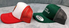Captain Morgan Rum Baseball Hats Lot Of 2 Beer Alcohol Red Green White Snapback
