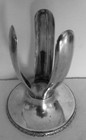 Marine District New York New Haven   Hartford Railroad Silverplate Bottle Holder