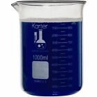 1000ml Low Form Graduated Glass Beaker  3 3 Boro   Graduated  single 