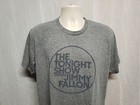 Late Night With Jimmy Fallon Adult Large Gray Tshirt
