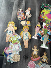 Vintage Paper Dolls Babies Sets Lot Most Original 1940s