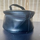 Vintage Princess Marcella Borghese Round Black Cosmetics Case