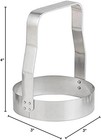 Kwik Kut Food Chopper Plain Edge Stainless Steel Chop Cabbage Onions Eggs Tuna