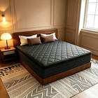 14  queen Gel Memory Foam Mattress Hybrid Pocket Spring Bed In A Box Medium Firm