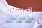 Handmade Champagne Glasses Recycled Beldi Champagne Flutes Moroccan Glassware