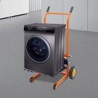 577lbs Hydraulic Material Lift Winch Stacker Adjustable Hight Pallet Dolly Lift