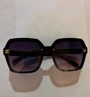 Women   s Large Fashion Sunglasses In Black Color