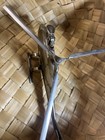 Vtg 80s Rare Huey Cobra Helicopter Die Cast Metal Desk Top Cigarette Lighter