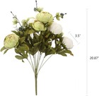 Fake Flowers Vintage Artificial Peony Silk Flowers Wedding Home Decoration