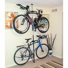 Elevate Outdoor Bike-stand-5 Double Vertical Bicycle Storage Hanger Rack  Fits 