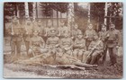 Austrian Army Soldiers Rifle Bayonet Real Photo Postcard Rppc 