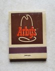 Vintage Arby   s Matchbook Full Unstruck Matches Ad Fast Food Restaurant Souvenir