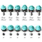 42pcs Cake Decorating Tools Kit Cupcake Piping Tips Pastry Icing Bags Nozzles Us