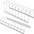 Plate Storage Dish Rack And Bowl Rack 2pcs  Set Plate Rack For Cupboard Space-sa