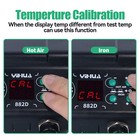 750w 2-in-1 Soldering Station Hot Air Rework Station Adjustable Temp Esd Safe