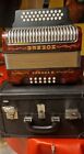 Hohner Corona Iii Diatonic Accordion - Mint Condition Gcf W  Hard Case