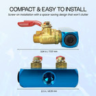 Airbrush Compressor 2 Outlet 1 4  Bsp For Connecting 2 Air Hoses To 1 Compressor