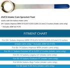 Intake exhaust Cam Sprocket Tool Wrench Holder Kit Fit For Subaru Avcs Jdm   Std