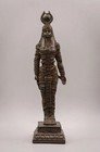 Rare Ancient Egyptian Antique Statue Goddess Isis With Eye Of God Horus Egypt Bc