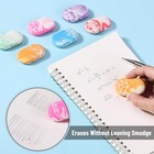 Erasers  24 Pack  Vibrant Colors  Marble Pencil Eraser  Cute Eraser For