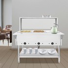 Commercial 86-230    Steam Table Electric Food Warmer With 3 Pans For For Buffets