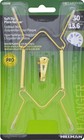 Hillman Spring-wire Plate Hanger With Wall Hook  5-1 2 To 8 In  2 Pack