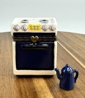 Porcelain Hinged Trinket Box Stove Oven Range With Kettle