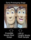 B-grade Toy Story Woody Head Prop Replica Screen Accurate Mode