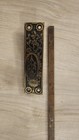 Rare Russell And Erwin Japanese Flush Bolt