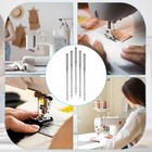 Singer Brother 100 Pcs Universal Sewing Machine Needles - Size 75 11  Silver 