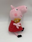 Ty Beanie Baby 6  Regular Peppa Pig Plush Animal Stuffed Toy New W  Heart Tags