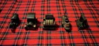 Lot Of 5 Vintage Metal Pencil Sharpeners