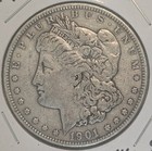 1901  U s   Morgan Silver Dollar
