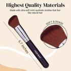 Angled Blush Brush   Bronzer Brush By Keshima - Liquid Blush  Cream  Powder
