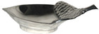 Mariposa Brillante Polished Aluminum Textured 8 x5  Acorn Dish Mexico