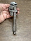 Vintage Stillson No 8 Adjustable Monkey Pipe Wrench - Made In Usa