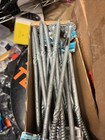 Screw 3 8 In  X 10 In  Hex Washer Head Structural Hot Dipped Galvanized Lot Of25