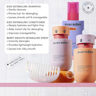 Kids Mini Hair Trio Set  Travel Size Hair Shampoo  Conditioner And Detangling Sp