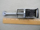 Vintage Grocery Store Ink Price Stamp Marker Justrite   Stamper Display Item