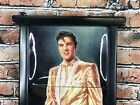 1998 Bradford Exchange Elvis Presley  Rock N Roll Giant Four Plate Set   Frame