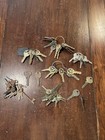 Vintage Or Antique Flat Steel Key Lot  Master Lock  Eagle  Mosler  Long  40 