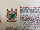 Vintage Clan Macgregor Scottish Coat Of Arms Family Crest Genealogy Print 17x11 