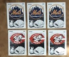6- 1987 Fleer Team Logo Stickers Montreal Expos   3-globe   3-small Round