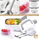 1 5l Electric Heating Lunch Box Portable For Car Office Food Warmer Container Us