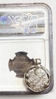 Ngc Certified Ancient Greek Attica Athens Silver Tetradrachm Owl Coin In Bezel