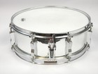Ludwig 14x5 Snare Drum Chrome Wrap With Stand  Pad  And Case
